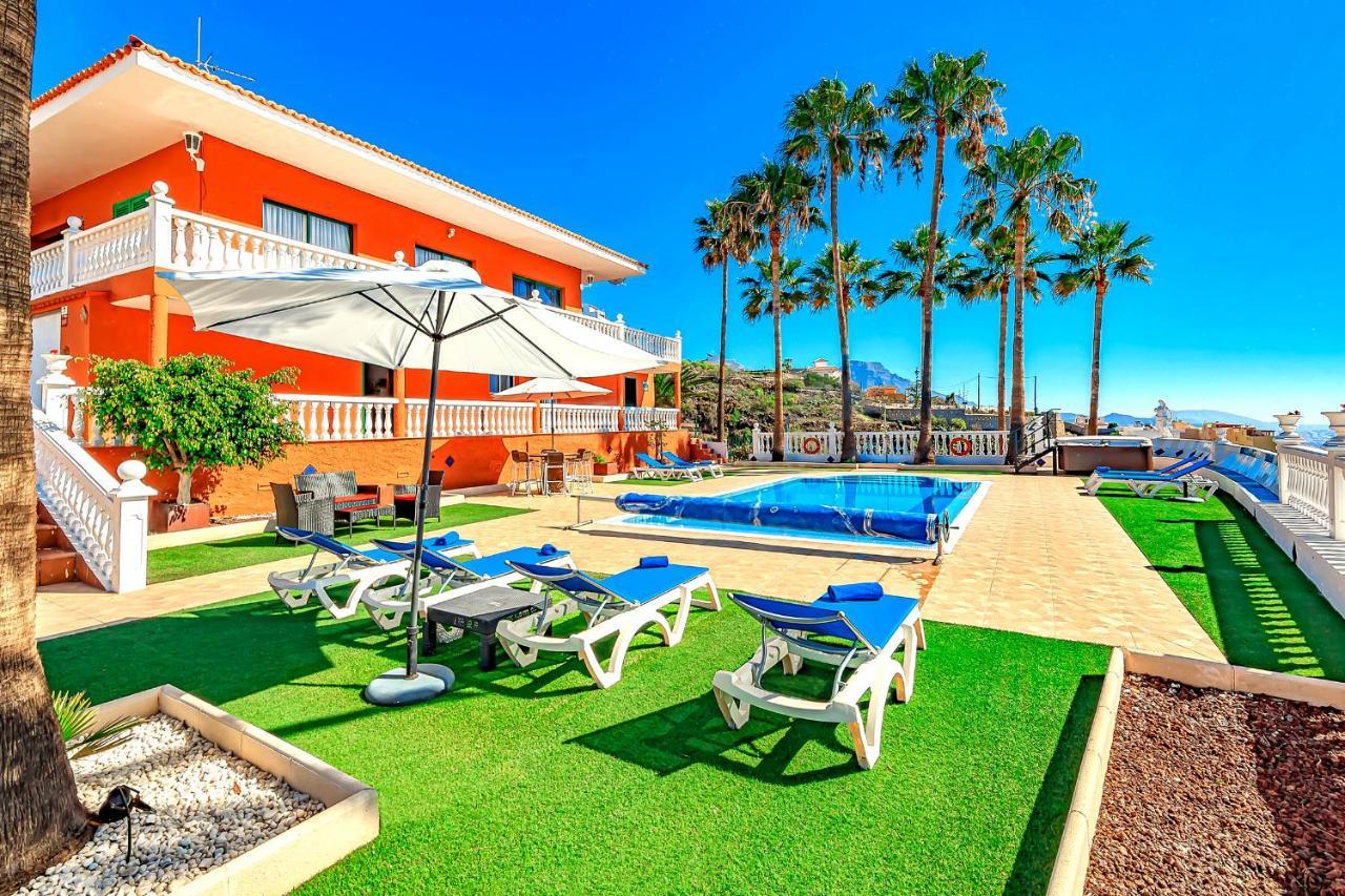 Villa Raquel With Private Pool And Sea View Los Menores 외부 사진