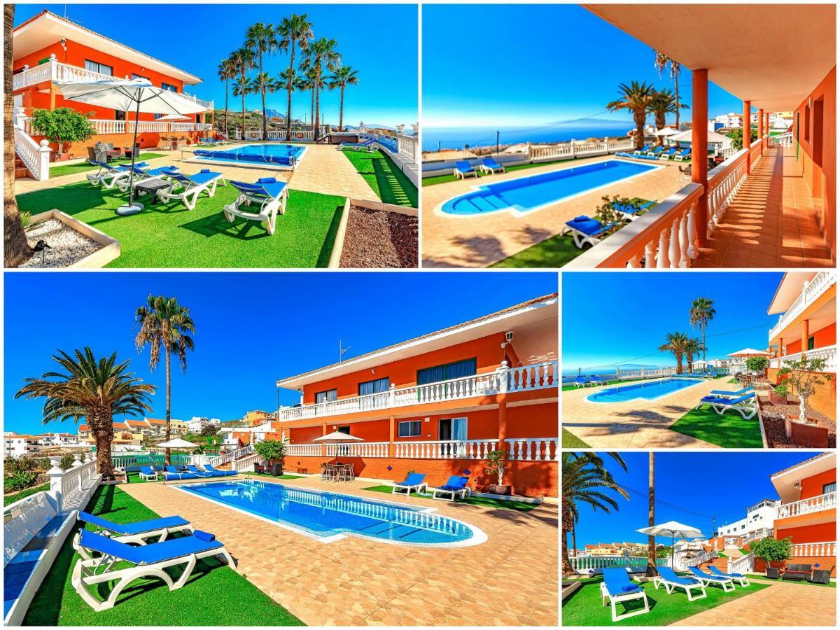 Villa Raquel With Private Pool And Sea View Los Menores 외부 사진
