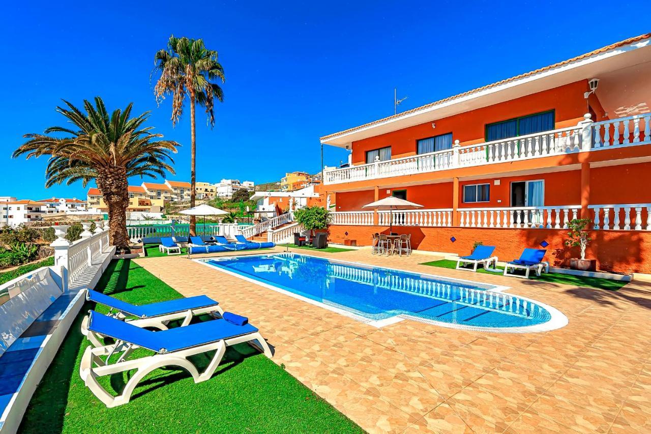 Villa Raquel With Private Pool And Sea View Los Menores 외부 사진