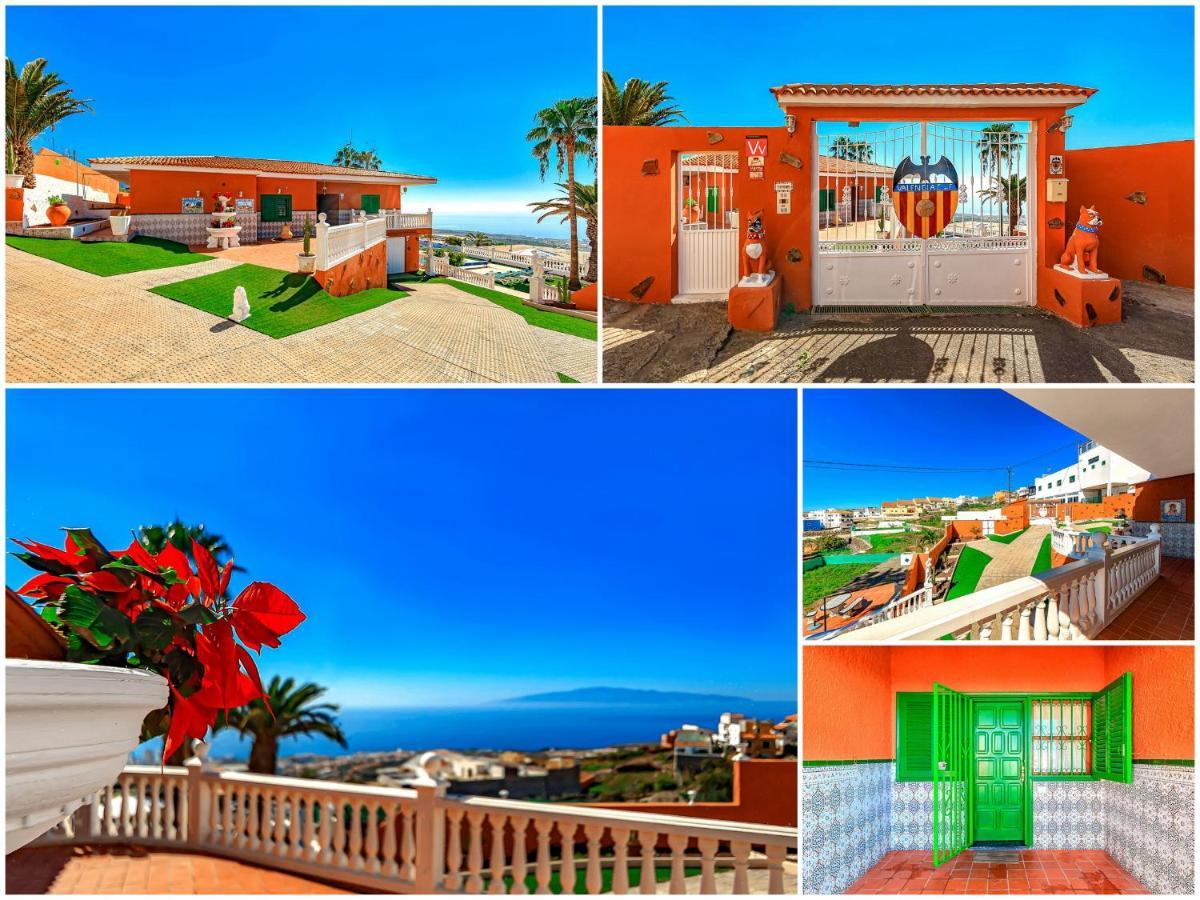Villa Raquel With Private Pool And Sea View Los Menores 외부 사진